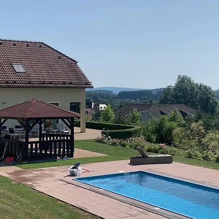 Luxury 10-bed With View Pool Playground Horni Plana