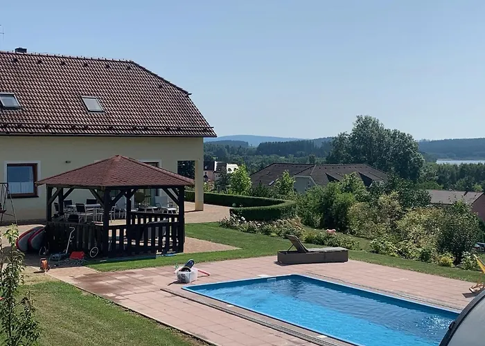 Villa- View Pool Bbq Playground&fire Pit Horní Planá